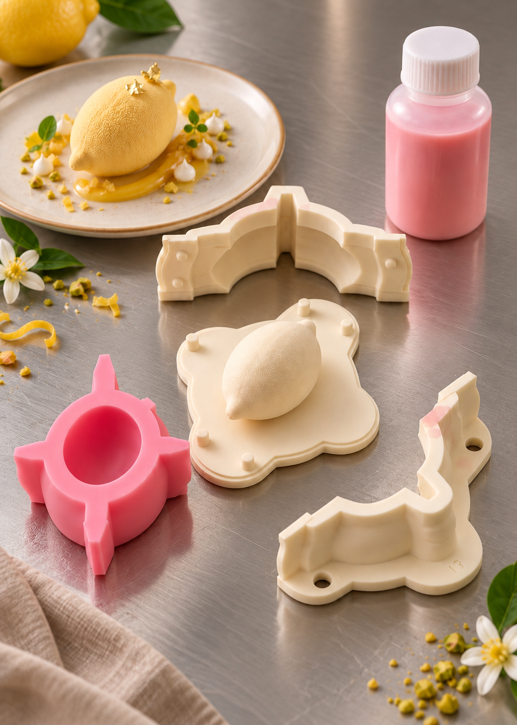 impression 3D pour moules silicone alimentaire patisserie